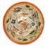 Mexican Talavera Birdbath Butterflies